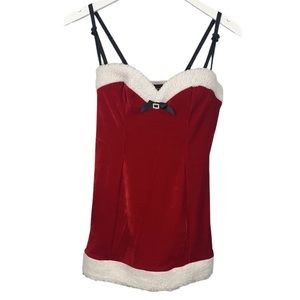 Seductive Wear Sexy Santa Christmas Lingerie Dress Size Medium